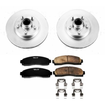 Picture of PowerStop PSB Z17 Evolution Coated Kit Brake Kits - CRK1857