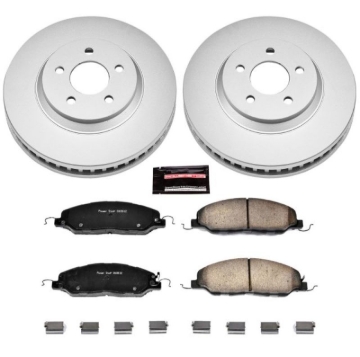 Picture of PowerStop PSB Z17 Evolution Coated Kit Brake Kits - CRK5407