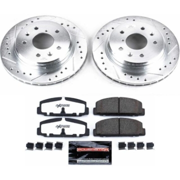 Picture of PowerStop PSB Z26 Street Warrior Kit Brake Kits - K472-26