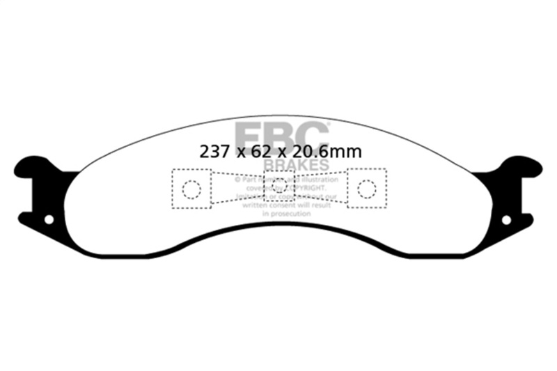 Picture of EBC Ultimax2 Brake Pad Sets - UD557