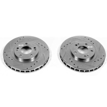Picture of PowerStop PSB Evolution Drill/Slot Rotor Brake Rotors - JBR582XPR
