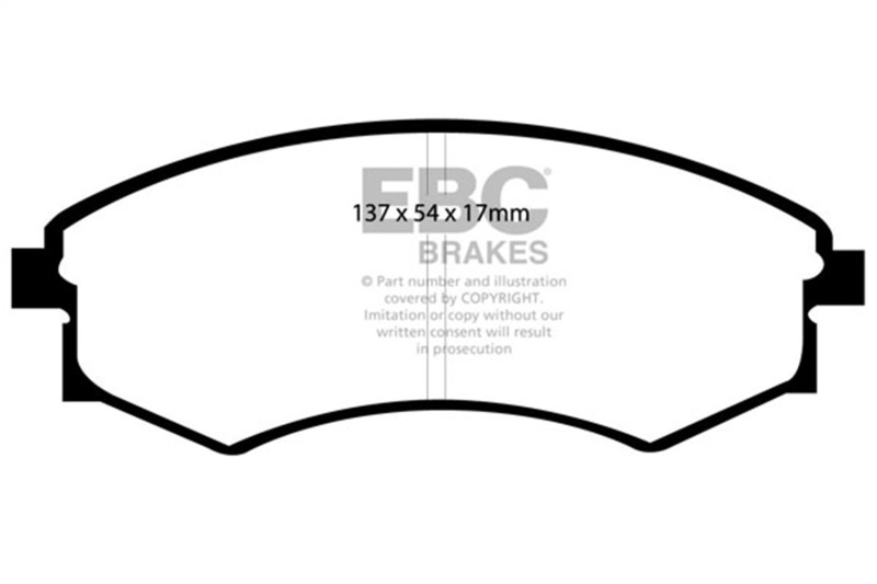 Picture of EBC Ultimax2 Brake Pad Sets - UD449