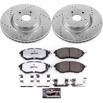 Picture of PowerStop PSB Z26 Street Warrior Kit Brake Kits - K4603-26