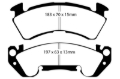 Picture of EBC Yellowstuff Brake Pad Sets - DP41147R