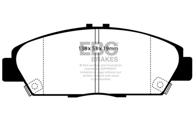 Picture of EBC Ultimax2 Brake Pad Sets - UD568