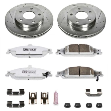 Picture of PowerStop PSB Z26 Street Warrior Kit Brake Kits - K1551-26