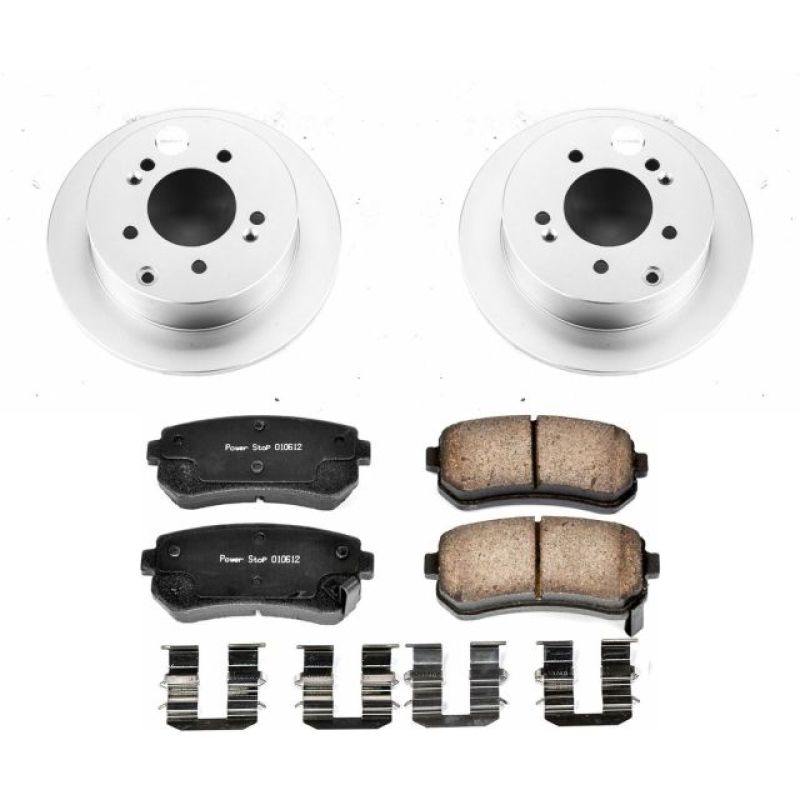 Picture of PowerStop PSB Z17 Evolution Coated Kit Brake Kits - CRK5915