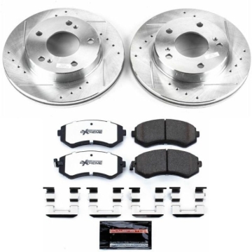 Picture of PowerStop PSB Z26 Street Warrior Kit Brake Kits - K754-26