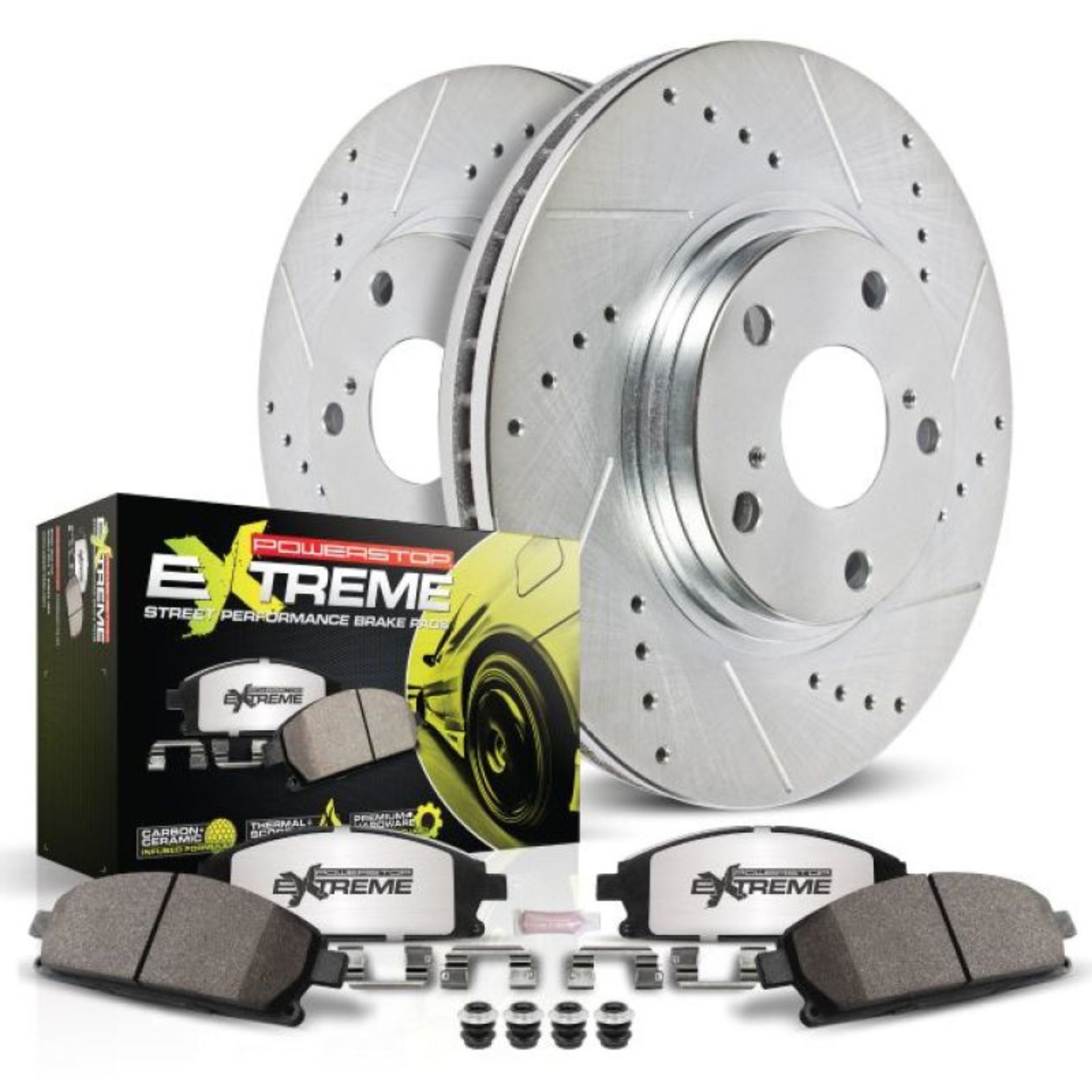 Picture of PowerStop PSB Z26 Street Warrior Kit Brake Kits - K8327-26