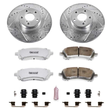 Picture of PowerStop PSB Z26 Street Warrior Kit Brake Kits - K2369-26