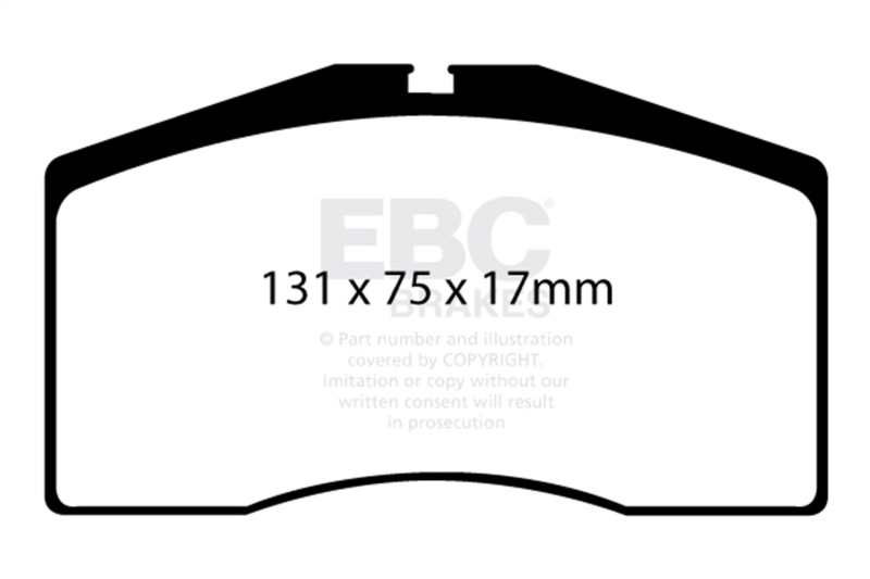 Picture of EBC Redstuff Brake Pad Sets - DP3997C