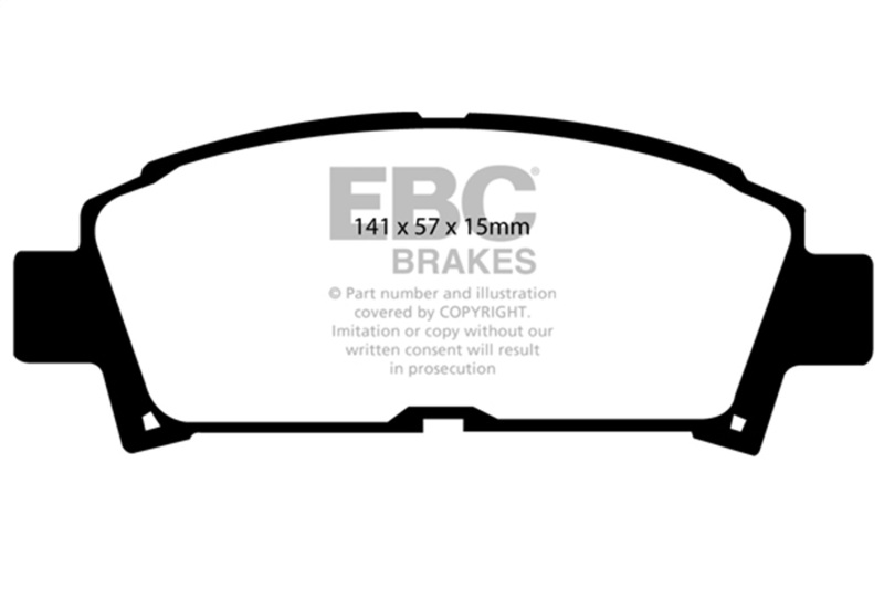 Picture of EBC Ultimax2 Brake Pad Sets - UD582