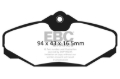 Picture of EBC Greenstuff Brake Pad Sets - DP21624