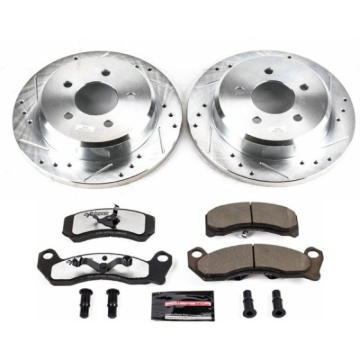 Picture of PowerStop PSB Z26 Street Warrior Kit Brake Kits - K3021-26