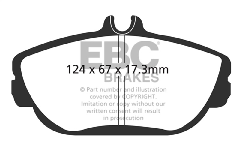 Picture of EBC Ultimax2 Brake Pad Sets - UD601