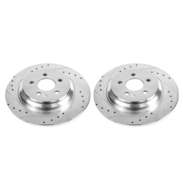 Picture of PowerStop PSB Evolution Drill/Slot Rotor Brake Rotors - EBR640XPR