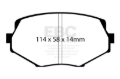 Picture of EBC Greenstuff Brake Pad Sets - DP21002