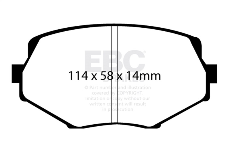 Picture of EBC Ultimax2 Brake Pad Sets - UD635