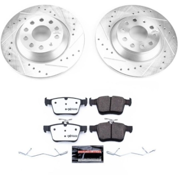 Picture of PowerStop PSB Z26 Street Warrior Kit Brake Kits - K7176-26