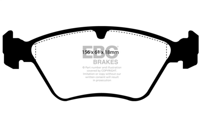 Picture of EBC Ultimax2 Brake Pad Sets - UD644