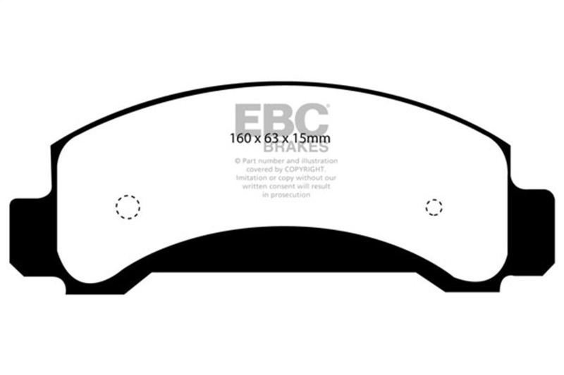 Picture of EBC Ultimax2 Brake Pad Sets - UD654