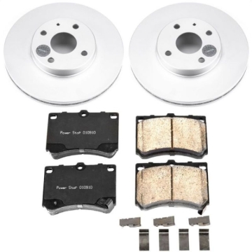 Picture of PowerStop PSB Z17 Evolution Coated Kit Brake Kits - CRK4936