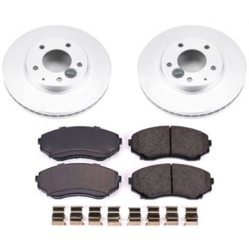 Picture of PowerStop PSB Z17 Evolution Coated Kit Brake Kits - CRK1184