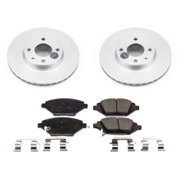 Picture of PowerStop PSB Z17 Evolution Coated Kit Brake Kits - CRK7844