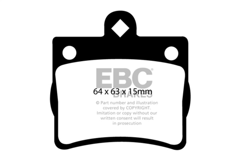 Picture of EBC Ultimax2 Brake Pad Sets - UD739