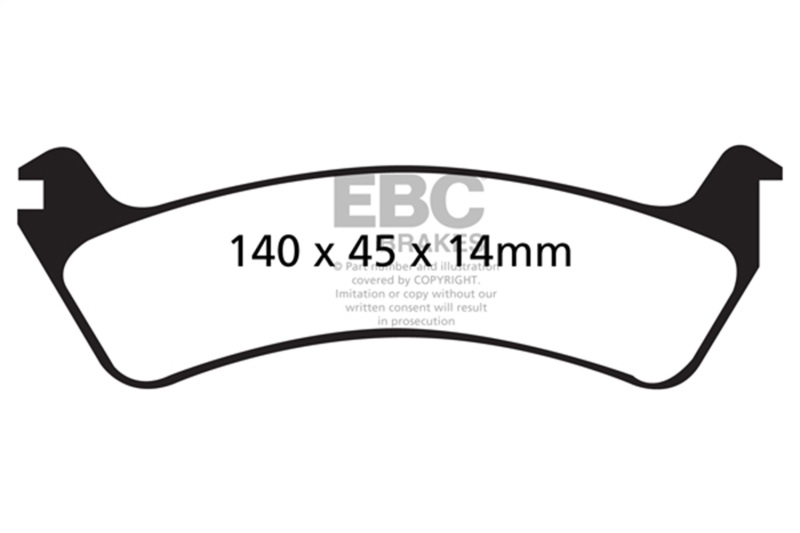 Picture of EBC Ultimax2 Brake Pad Sets - UD664