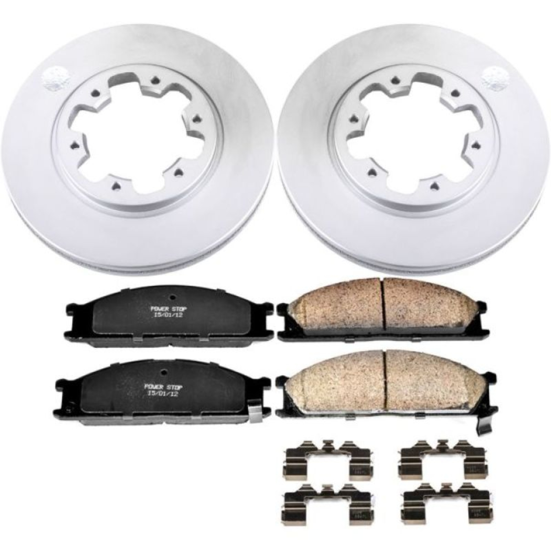 Picture of PowerStop PSB Z17 Evolution Coated Kit Brake Kits - CRK4837