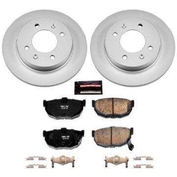Picture of PowerStop PSB Z17 Evolution Coated Kit Brake Kits - CRK3106