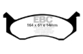 Picture of EBC Yellowstuff Brake Pad Sets - DP41277R