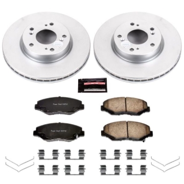 Picture of PowerStop PSB Z17 Evolution Coated Kit Brake Kits - CRK6490