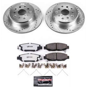 Picture of PowerStop PSB Z26 Street Warrior Kit Brake Kits - K1080-26