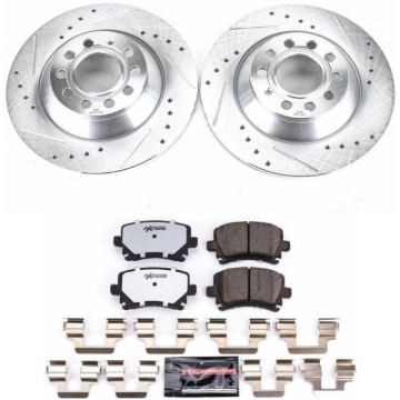 Picture of PowerStop PSB Z26 Street Warrior Kit Brake Kits - K4625-26