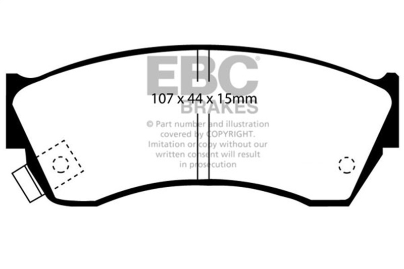 Picture of EBC Ultimax2 Brake Pad Sets - UD451