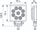 Picture of Hella Work Lamp Work Lights - 357114002