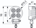 Picture of Hella Work Lamp Work Lights - 357111002