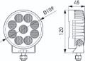 Picture of Hella Work Lamp Work Lights - 357113002