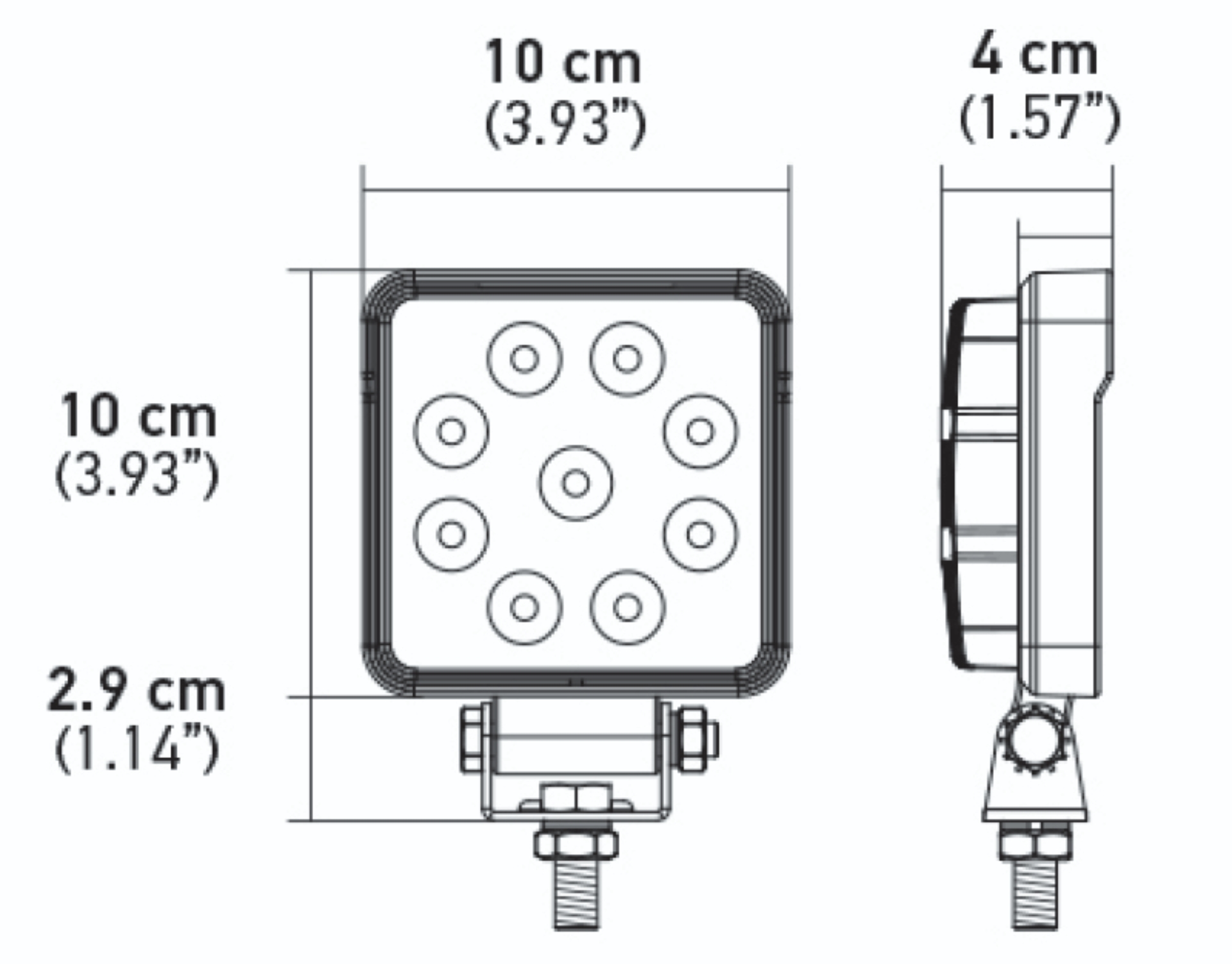 Picture of Hella Work Lamp Work Lights - 357102002