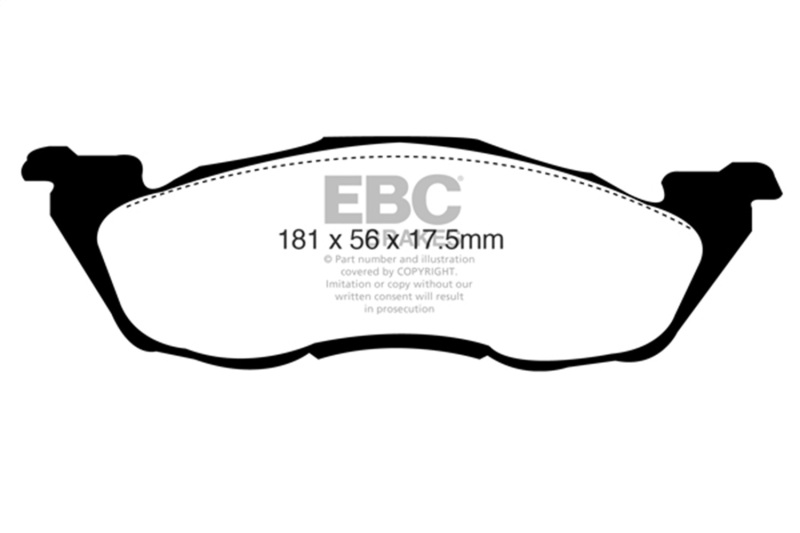 Picture of EBC Ultimax2 Brake Pad Sets - UD593