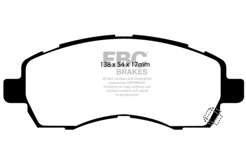 Picture of EBC Ultimax2 Brake Pad Sets - UD722