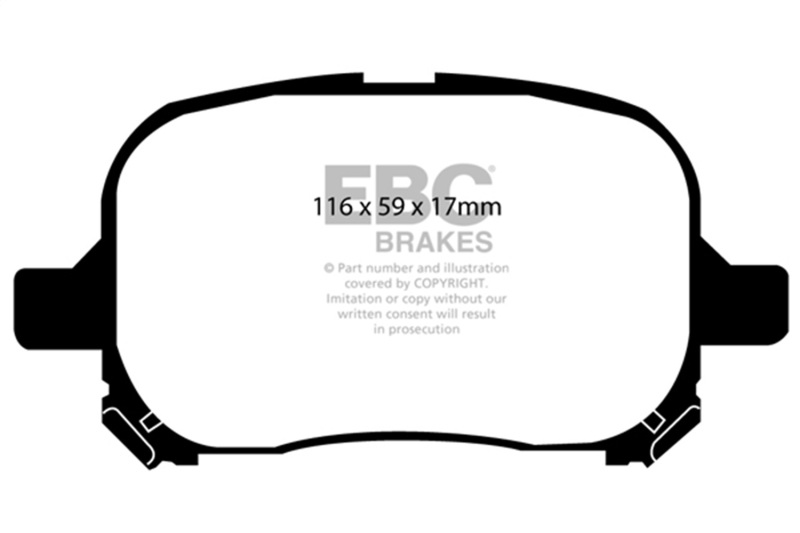 Picture of EBC Ultimax2 Brake Pad Sets - UD707