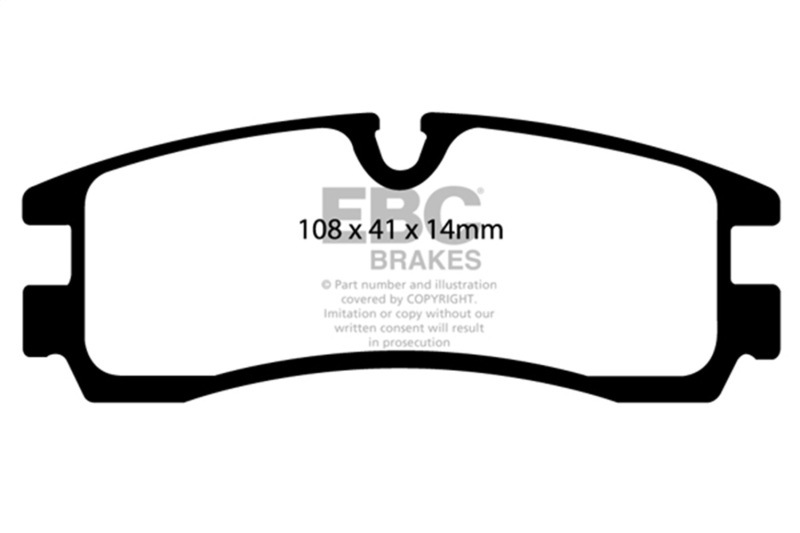 Picture of EBC Ultimax2 Brake Pad Sets - UD754