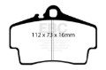 Picture of EBC Redstuff Brake Pad Sets - DP31208C