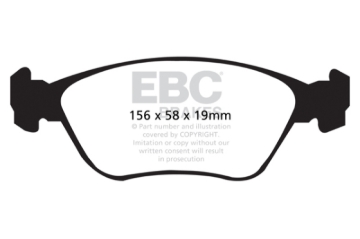 Picture of EBC Redstuff Brake Pad Sets - DP31362C
