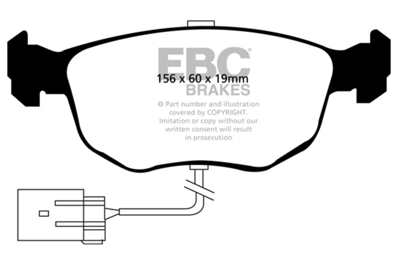 Picture of EBC Ultimax2 Brake Pad Sets - UD762