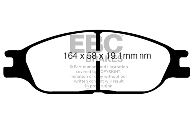 Picture of EBC Ultimax2 Brake Pad Sets - UD803