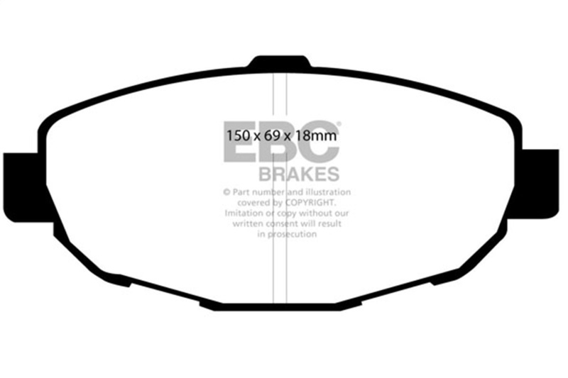 Picture of EBC Ultimax2 Brake Pad Sets - UD571